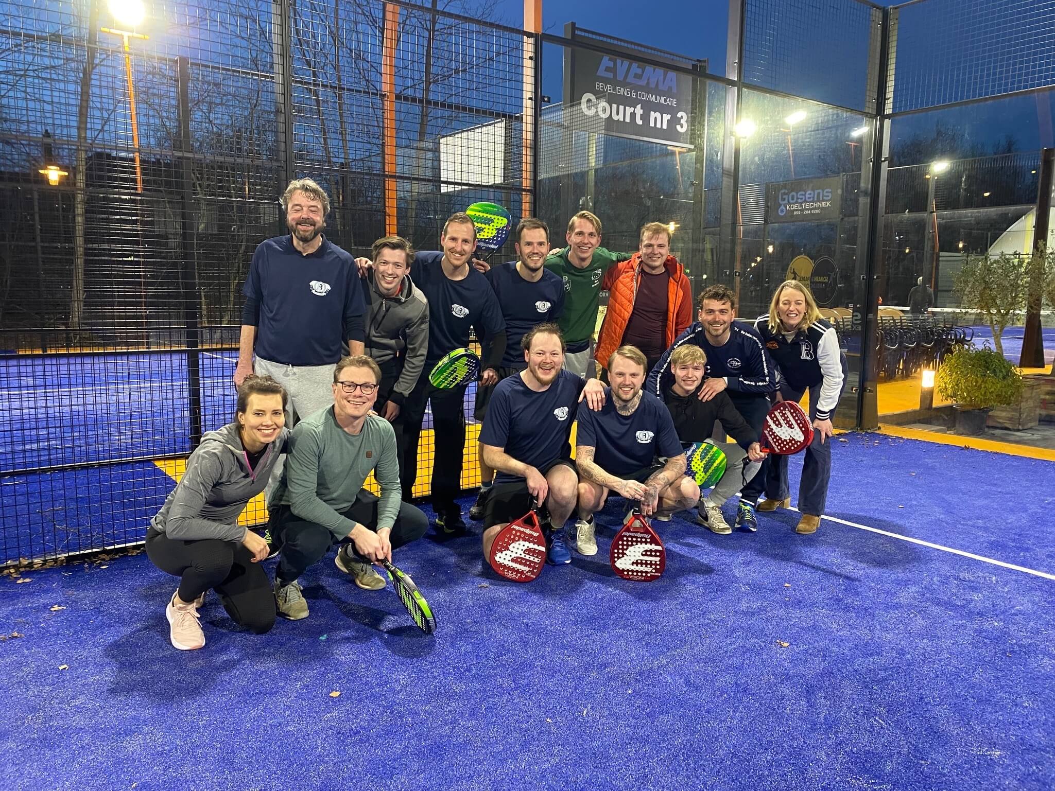 Bricklog goes to a team outing to play padel